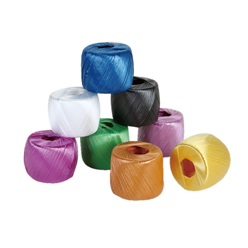 Cenme 800m Length 2-3cm Width Polyester Nylon Plastic Rope Twine for Packing,Carrying,Hanging,Gardening,Arts and Crafts, Bundling Parcels and Wedding, Decorations,Gift,One Roll - Image 3